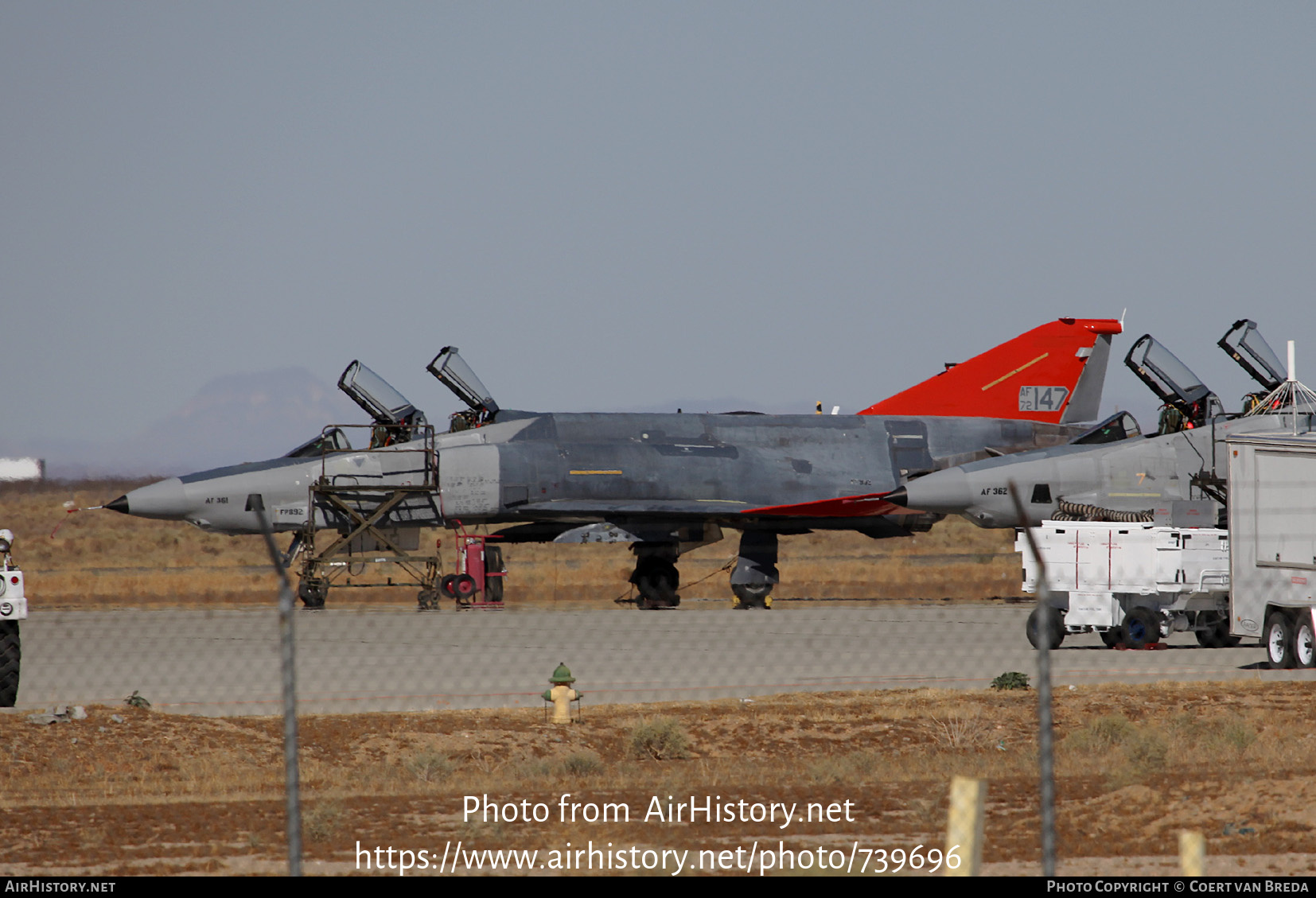 Aircraft Photo of 72-0147 / AF72-147 | McDonnell Douglas QRF-4C Phantom II | USA - Air Force | AirHistory.net #739696