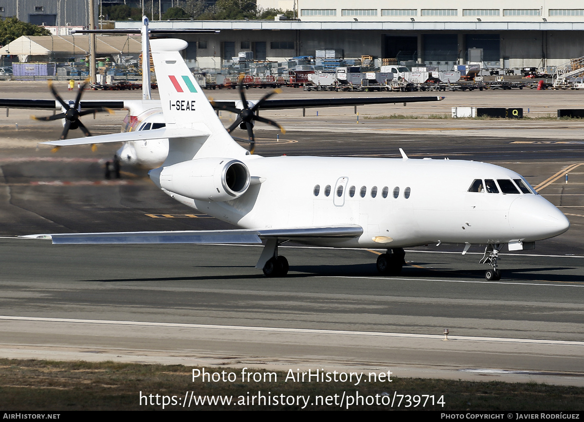 Aircraft Photo of I-SEAE | Dassault Falcon 2000 | AirHistory.net #739714