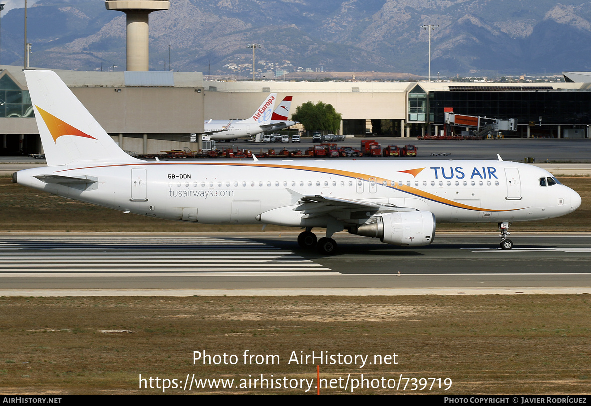 Aircraft Photo of 5B-DDN | Airbus A320-214 | Tus Airways | AirHistory.net #739719