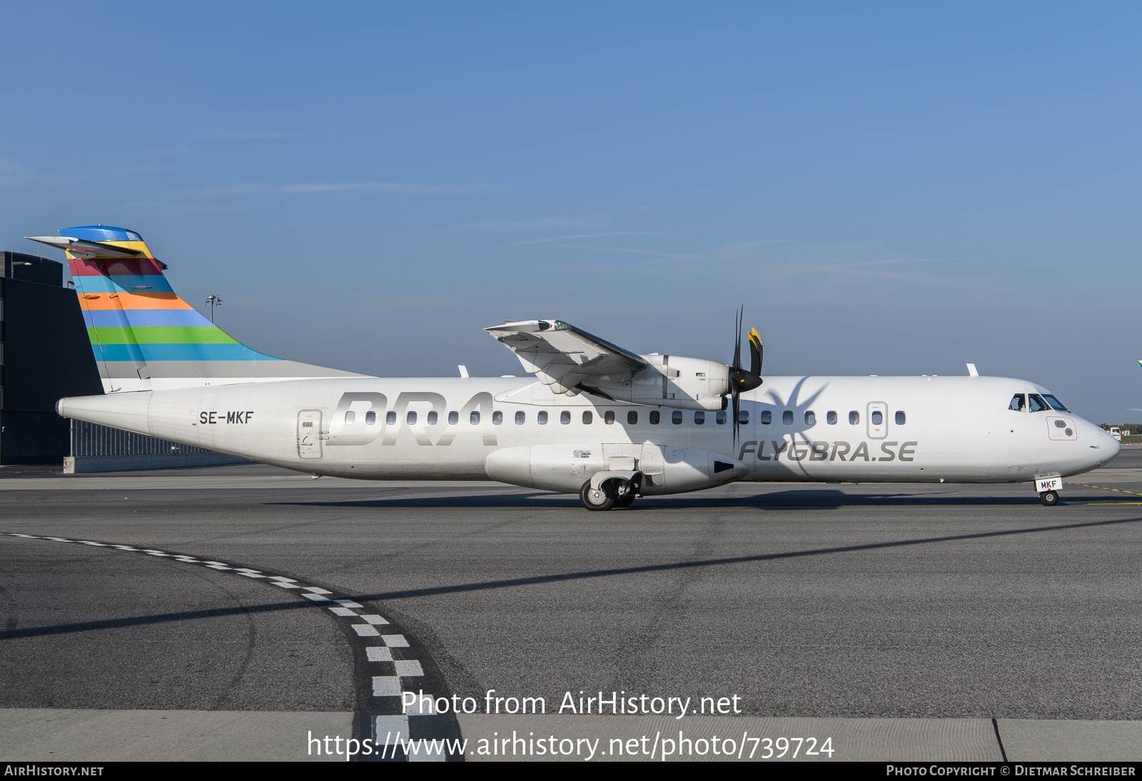 Aircraft Photo of SE-MKF | ATR ATR-72-600 (ATR-72-212A) | BRA - Braathens Regional Airlines | AirHistory.net #739724