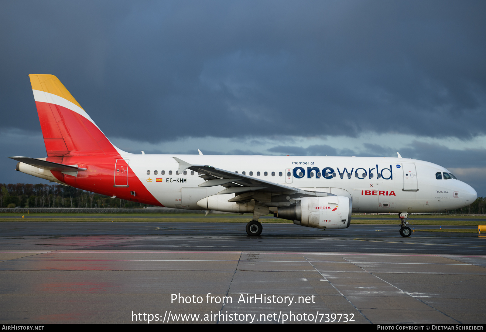 Aircraft Photo of EC-KHM | Airbus A319-111 | Iberia | AirHistory.net #739732