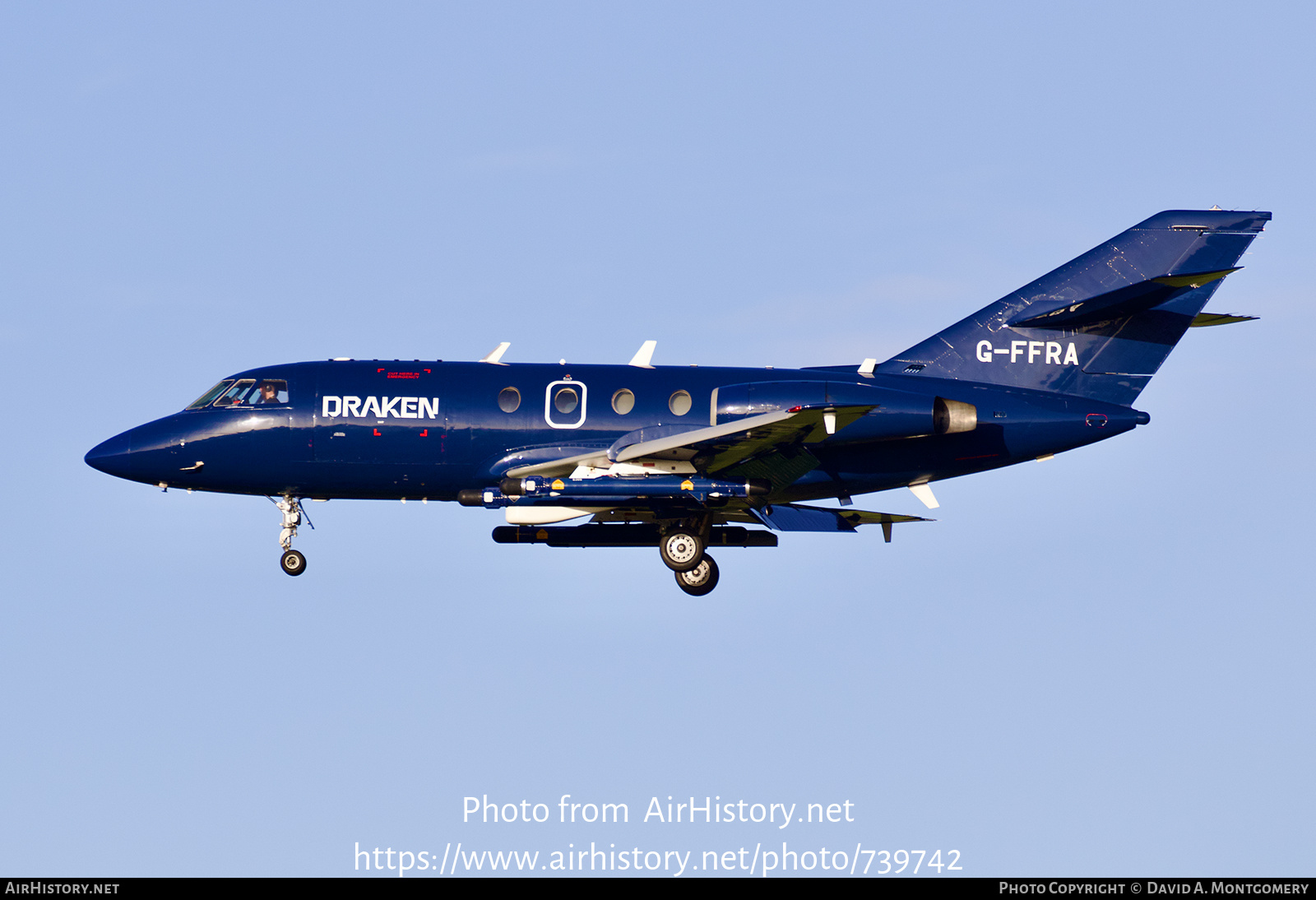 Aircraft Photo of G-FFRA | Dassault Falcon 20DC | Draken Europe | AirHistory.net #739742