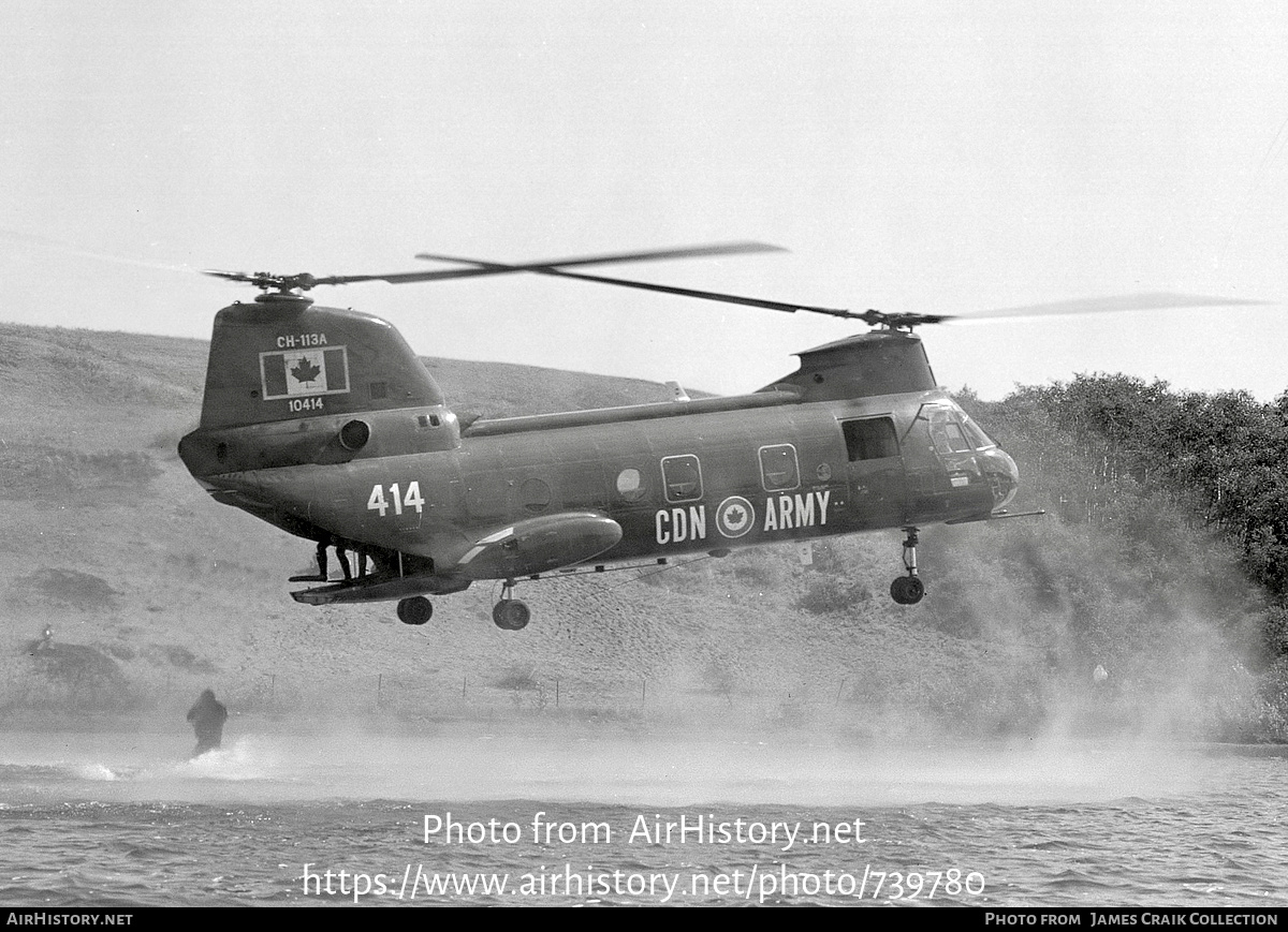 Aircraft Photo of 10414 | Boeing Vertol CH-113A Voyageur | Canada - Army | AirHistory.net #739780