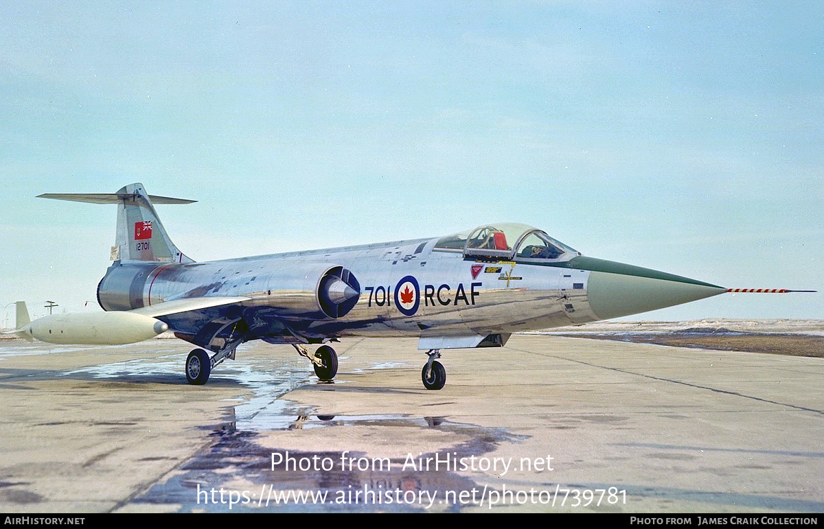 Aircraft Photo of 12701 | Lockheed CF-104 Starfighter | Canada - Air Force | AirHistory.net #739781