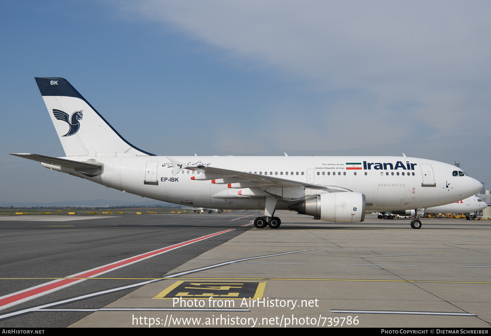 Aircraft Photo of EP-IBK | Airbus A310-304 | Iran Air | AirHistory.net #739786