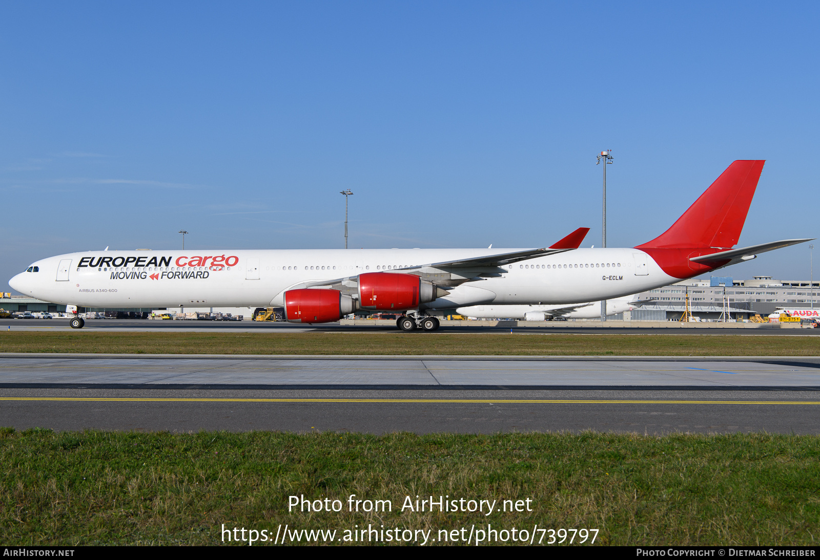 Aircraft Photo of G-ECLM | Airbus A340-642 | European Cargo | AirHistory.net #739797