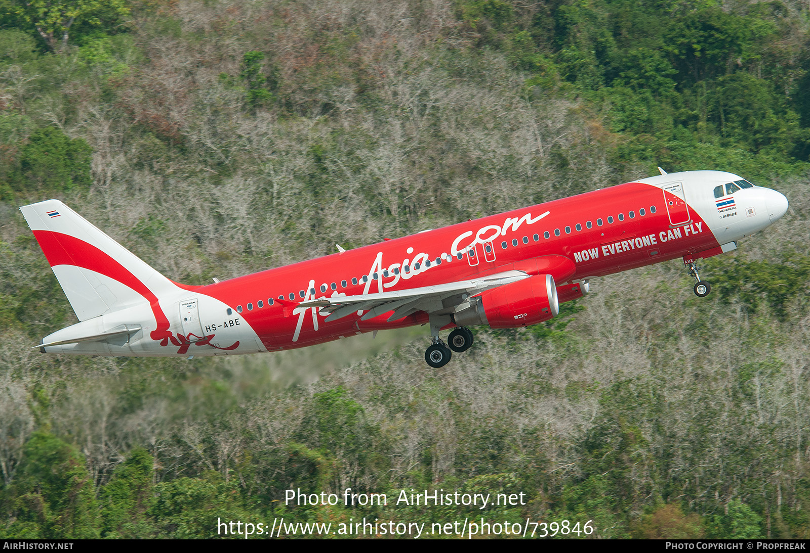 Aircraft Photo of HS-ABE | Airbus A320-216 | AirAsia | AirHistory.net #739846