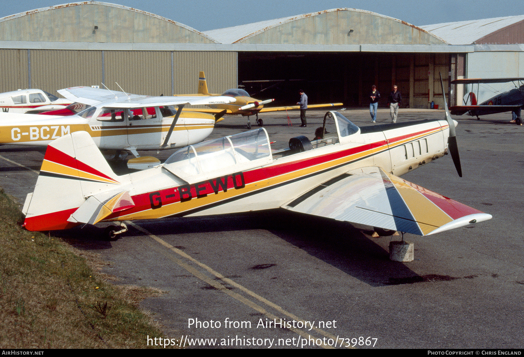 Aircraft Photo of G-BEWO | Zlin Z-326 Trener Master | AirHistory.net #739867