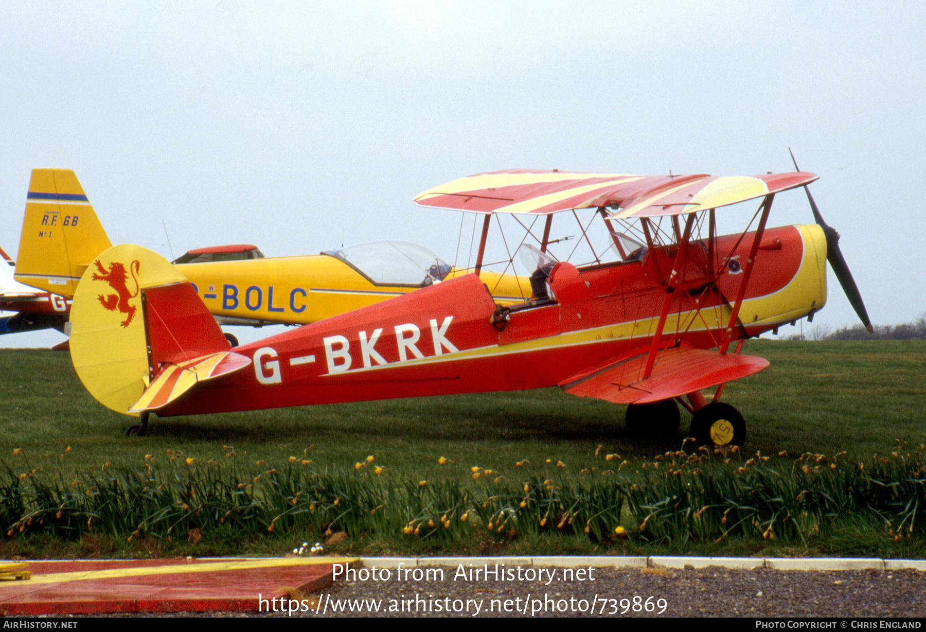 Aircraft Photo of G-BKRK | SNCAN Stampe SV-4C | AirHistory.net #739869