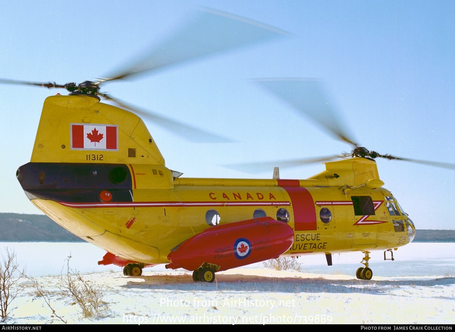 Aircraft Photo of 11312 | Boeing Vertol CH-113 Labrador | Canada - Air Force | AirHistory.net #739889