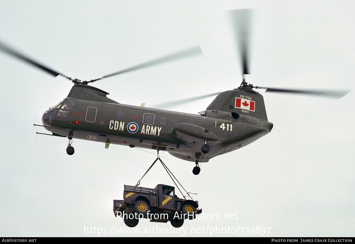 Aircraft Photo of 10411 | Boeing Vertol CH-113A Voyageur | Canada - Army | AirHistory.net #739897