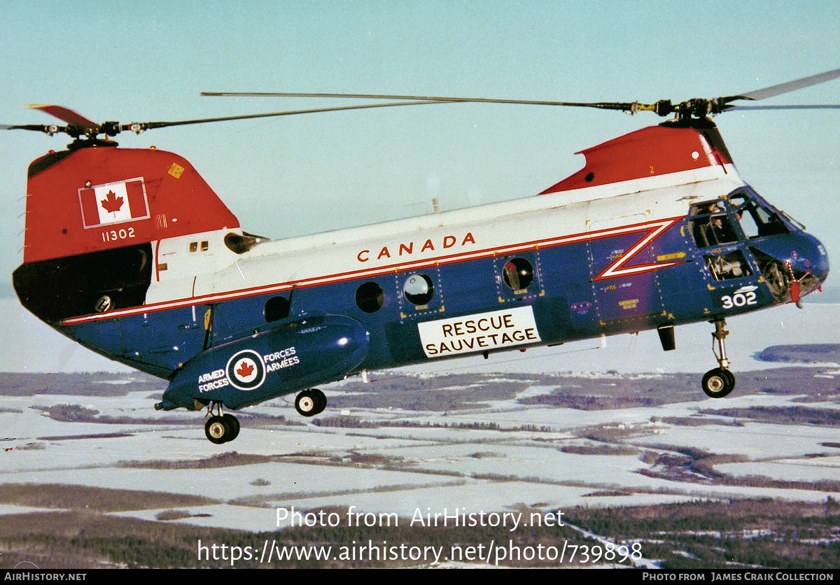 Aircraft Photo of 11302 | Boeing Vertol CH-113 Labrador | Canada - Air Force | AirHistory.net #739898