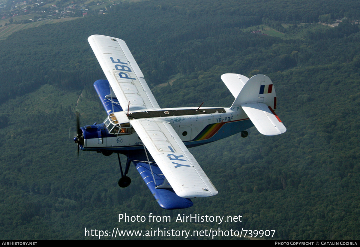 Aircraft Photo of YR-PBF | Antonov An-2 | Aeroclubul României | AirHistory.net #739907