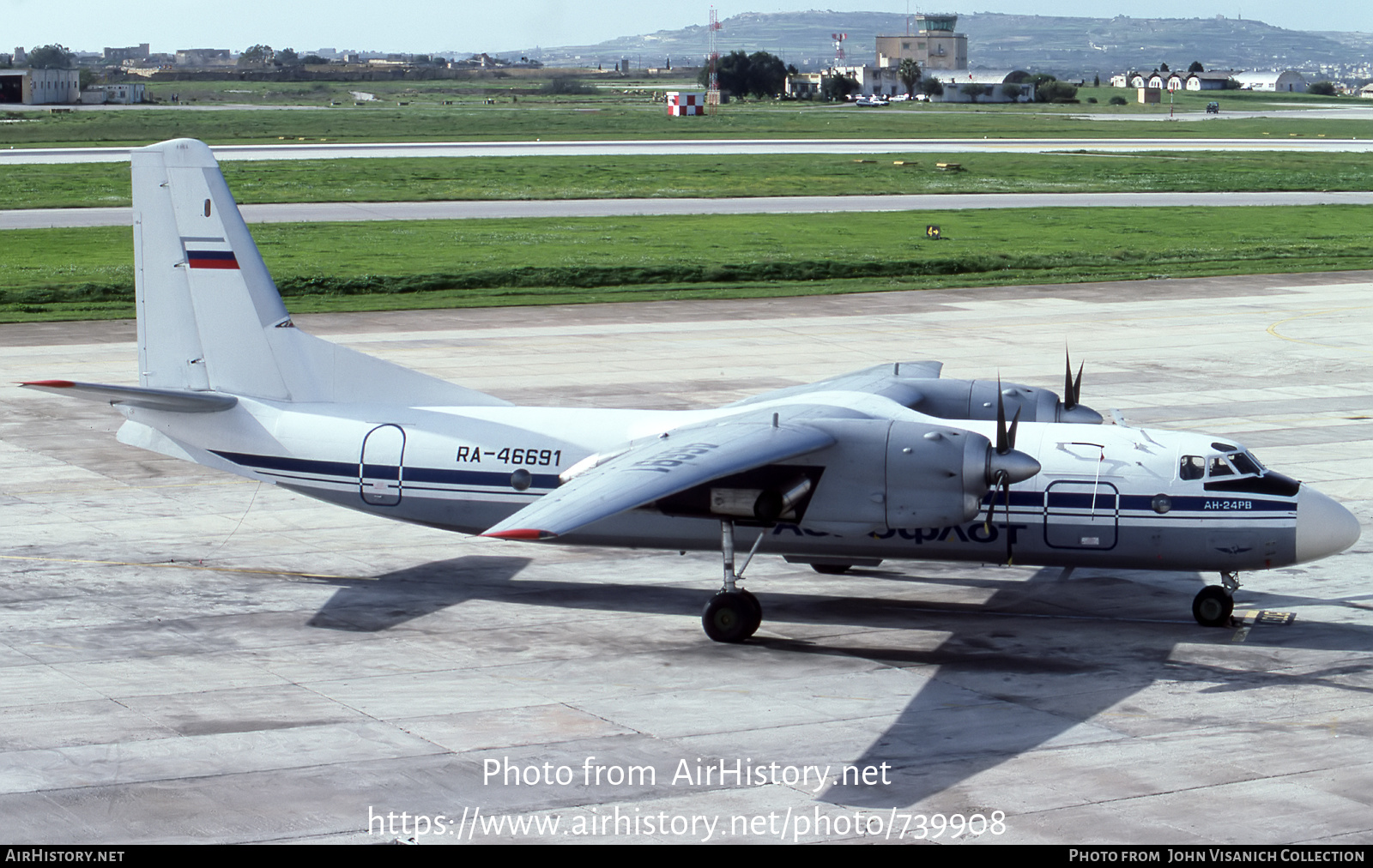 Aircraft Photo of RA-46691 | Antonov An-24RV | Aeroflot | AirHistory.net #739908