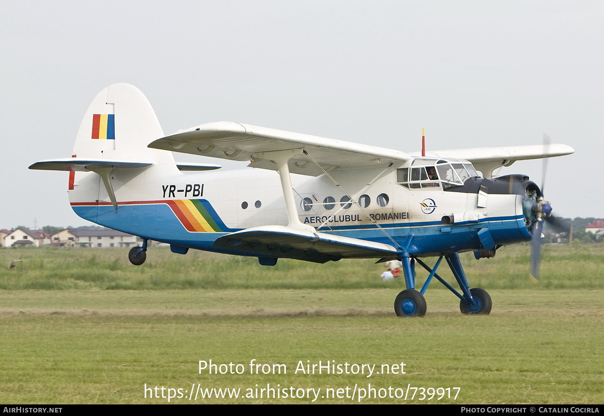 Aircraft Photo of YR-PBI | Antonov An-2P | Aeroclubul României | AirHistory.net #739917