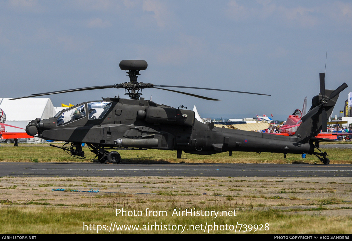 Aircraft Photo of ZJ222 | Westland WAH-64D Longbow Apache AH1 | UK - Army | AirHistory.net #739928