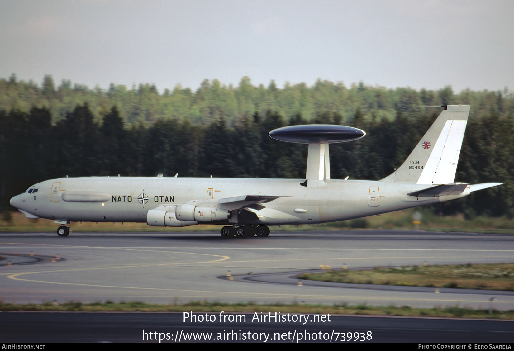 Aircraft Photo of LX-N90459 | Boeing E-3A Sentry | Luxembourg - NATO | AirHistory.net #739938