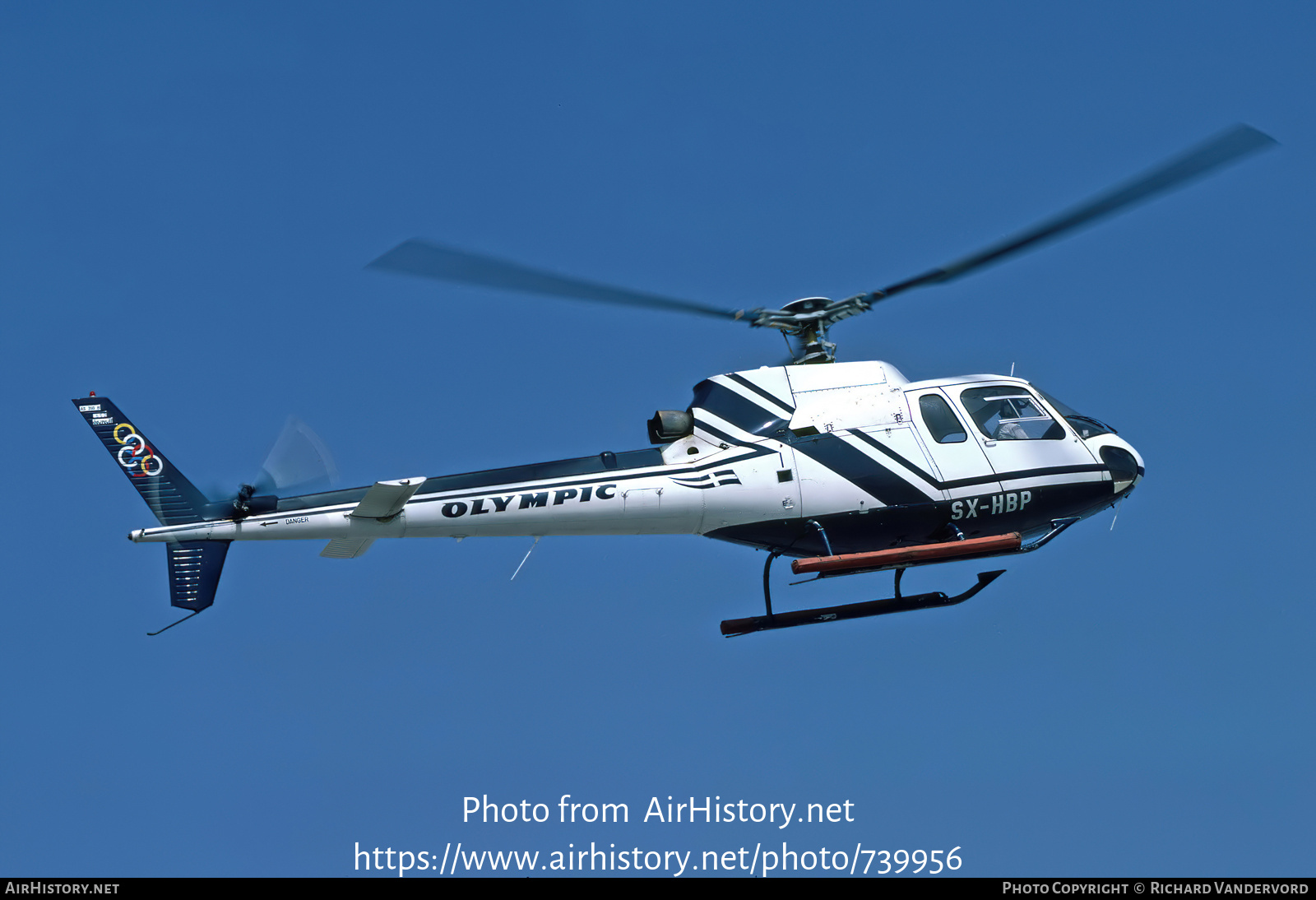 Aircraft Photo of SX-HBP | Aerospatiale AS-350BA Ecureuil | Olympic Aviation | AirHistory.net #739956