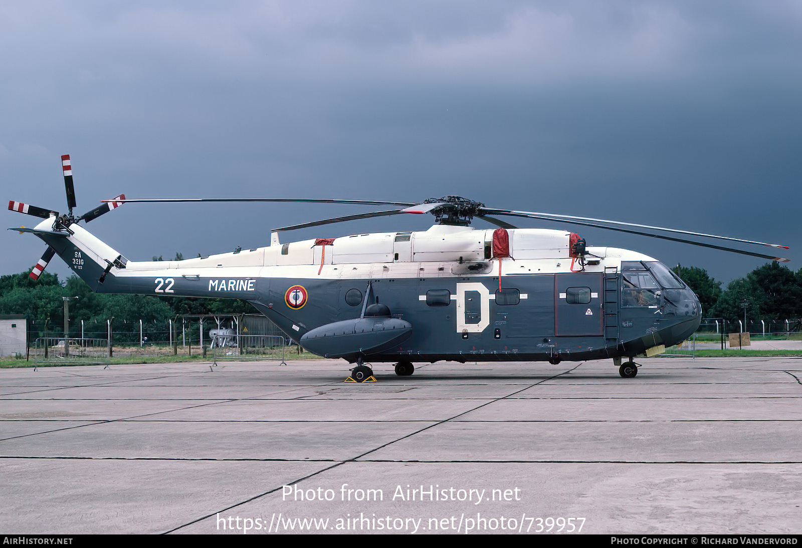 Aircraft Photo of 122 / 22 | Aerospatiale SA-321G Super Frelon | France - Navy | AirHistory.net #739957