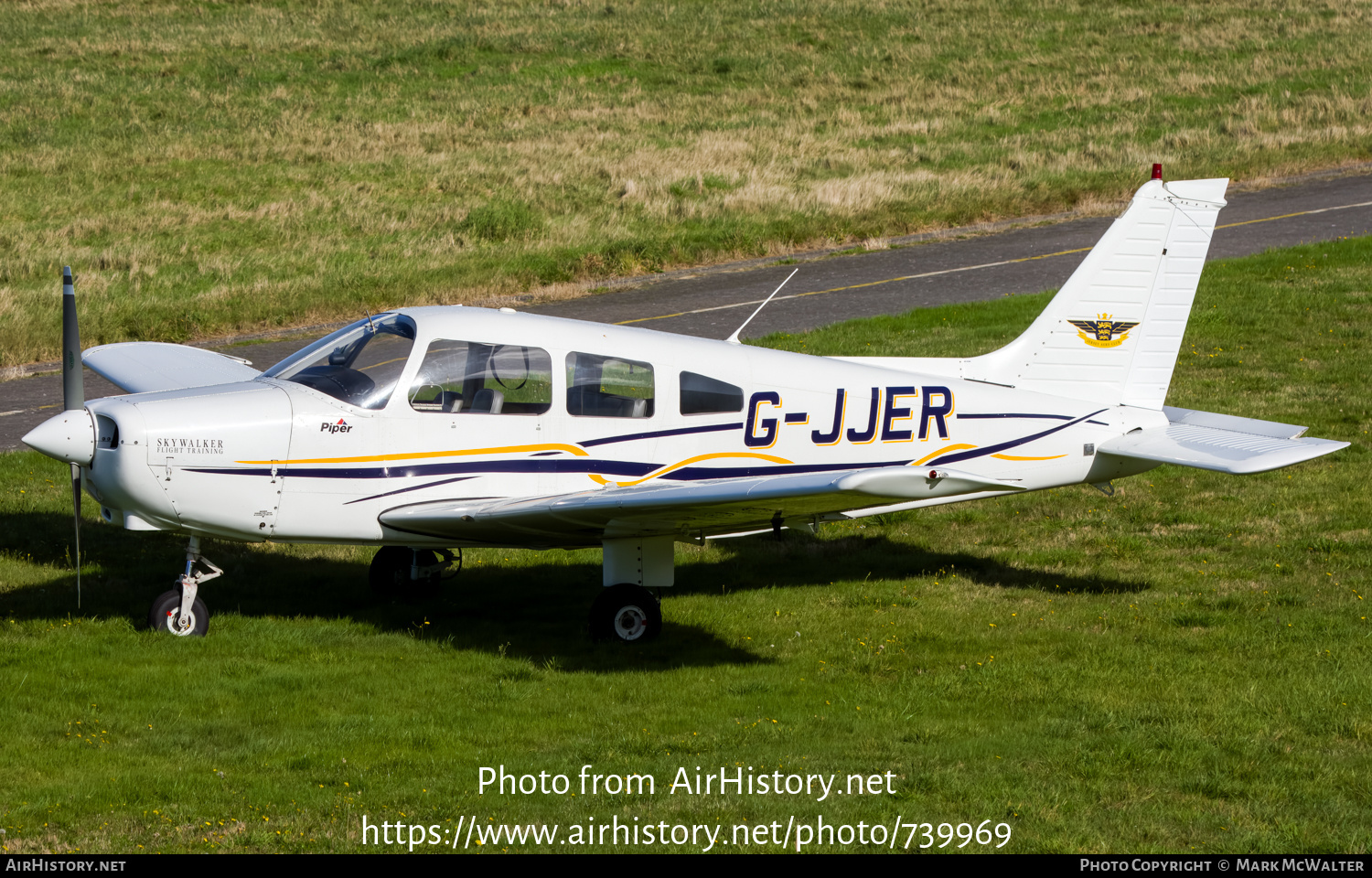 Aircraft Photo of G-JJER | Piper PA-28-161 Warrior II | Skywalker Flight Training | AirHistory.net #739969