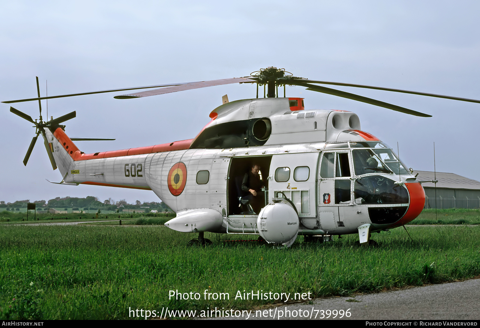 Aircraft Photo of G02 | Aerospatiale SA-330H Puma | Belgium - Gendarmerie/Rijkswacht | AirHistory.net #739996