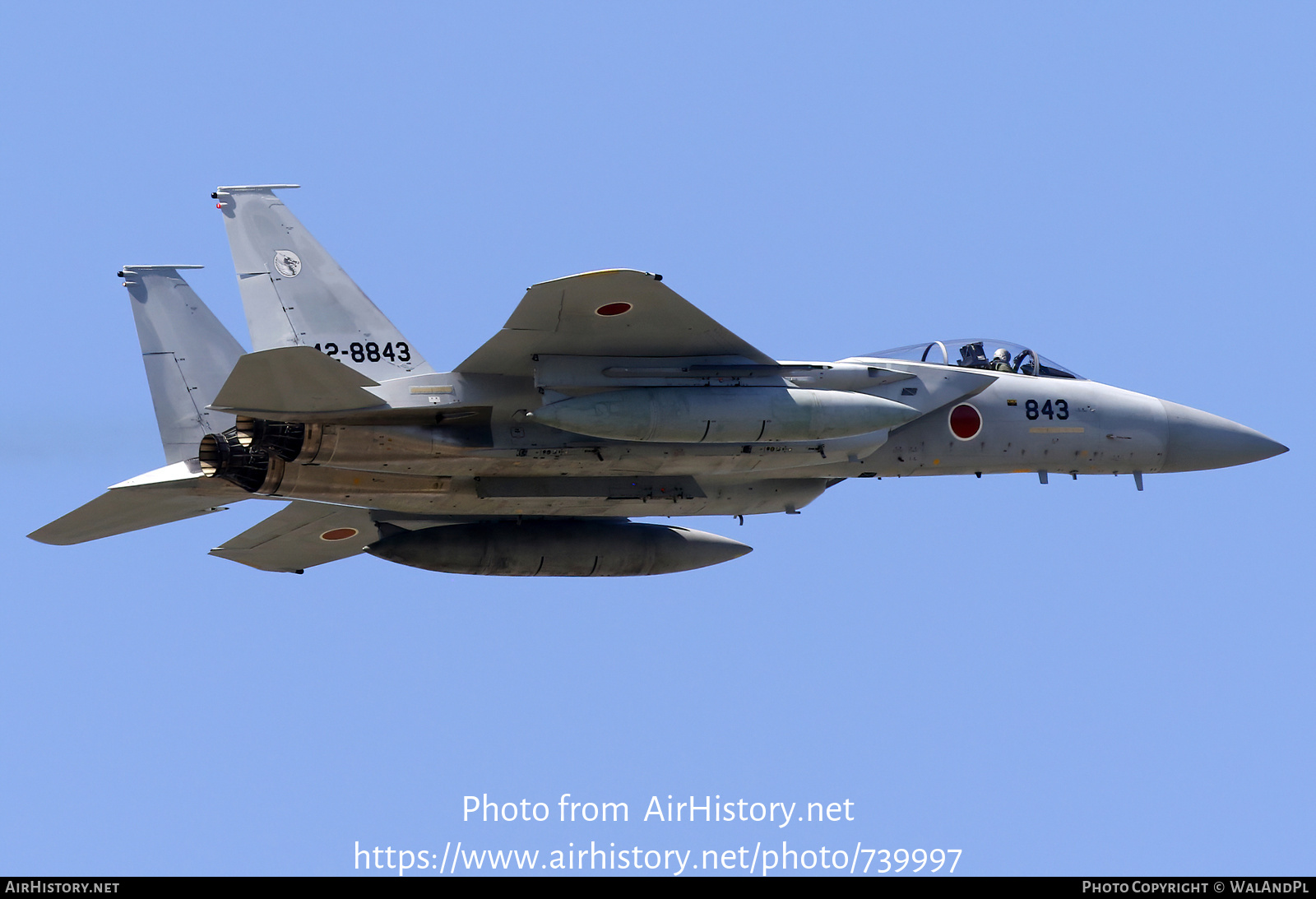 Aircraft Photo of 42-8843 | McDonnell Douglas F-15J Eagle | Japan - Air Force | AirHistory.net #739997