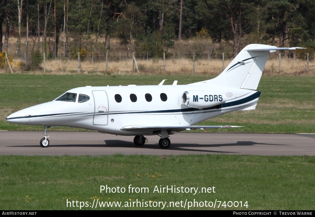 Aircraft Photo of M-GDRS | Hawker Beechcraft 390 Premier IA | AirHistory.net #740014