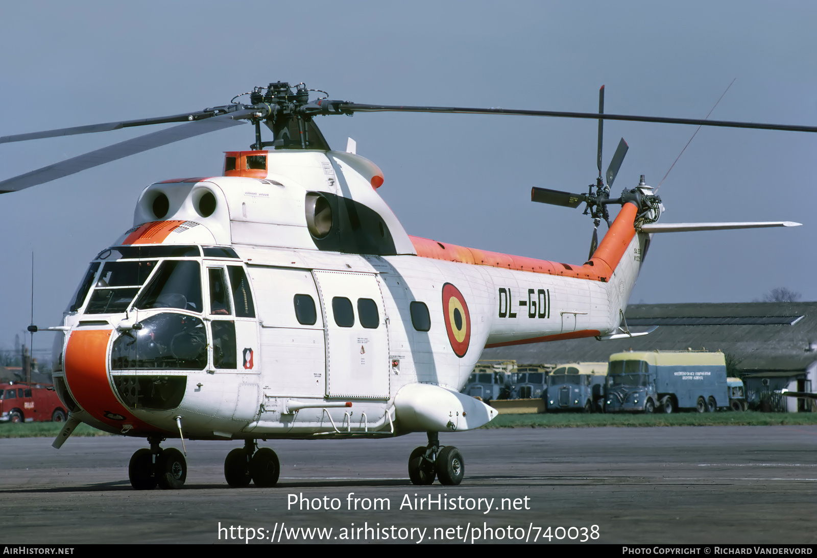 Aircraft Photo of OL-G01 | Aerospatiale SA-330C Puma | Belgium - Gendarmerie/Rijkswacht | AirHistory.net #740038