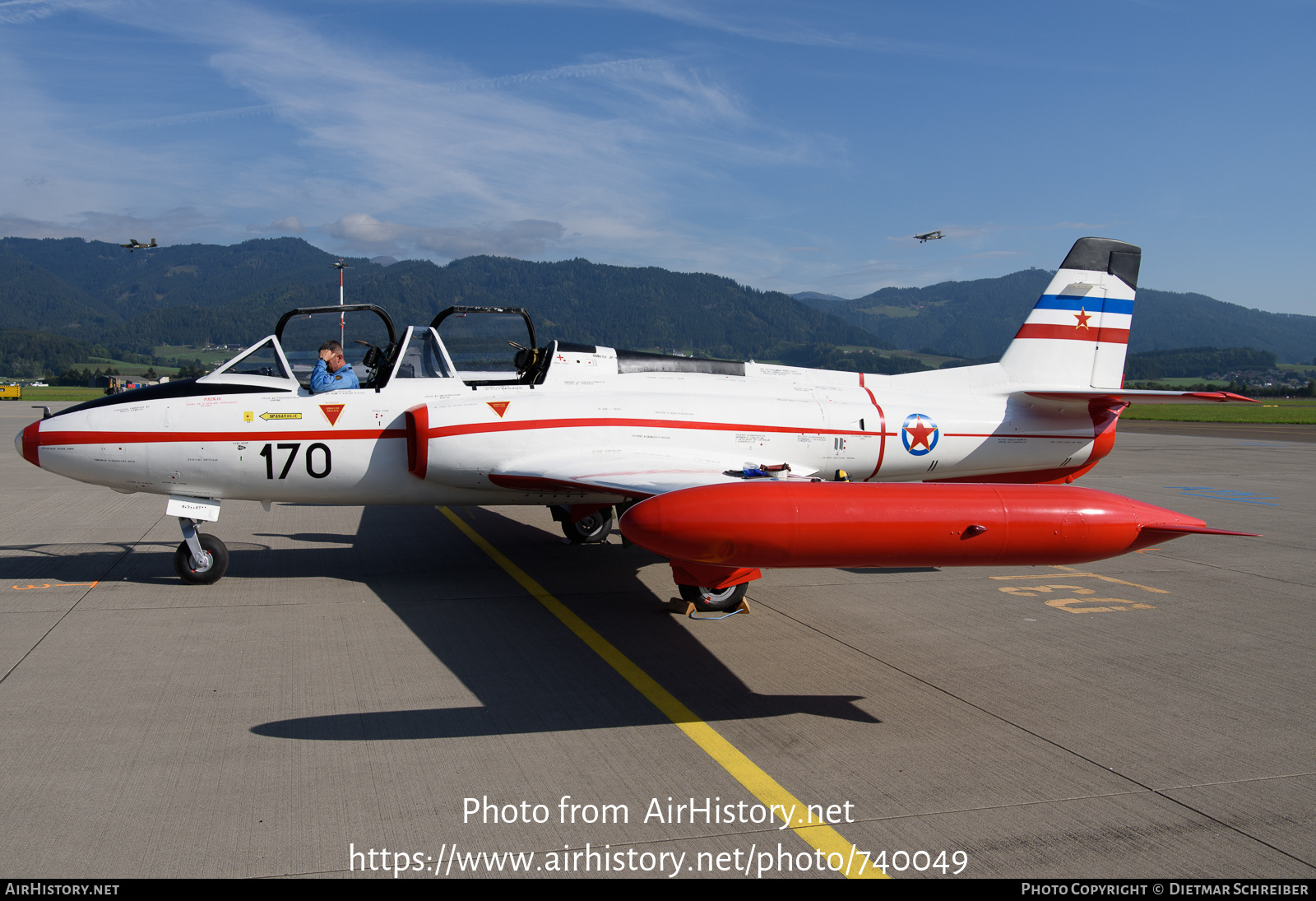 Aircraft Photo of YU-YAB | Soko G-2A Galeb | Yugoslavia - Air Force | AirHistory.net #740049