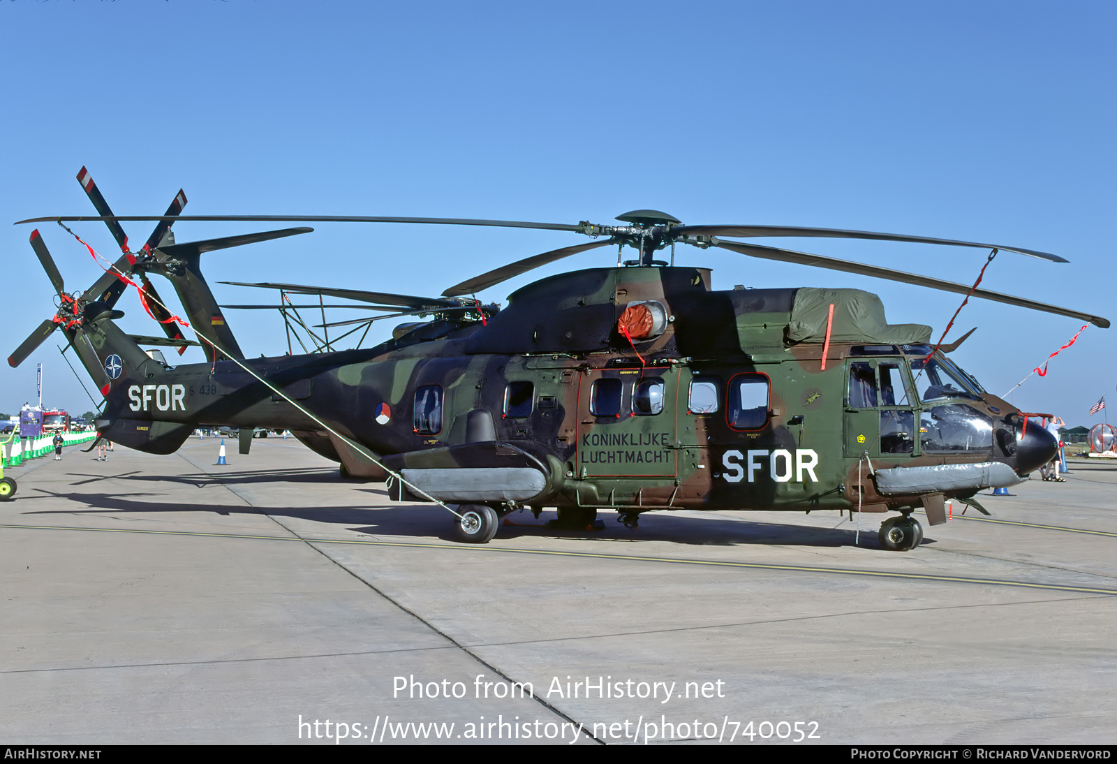 Aircraft Photo of S-438 | Eurocopter AS-532U2 Cougar Mk2 | Netherlands - Air Force | AirHistory.net #740052