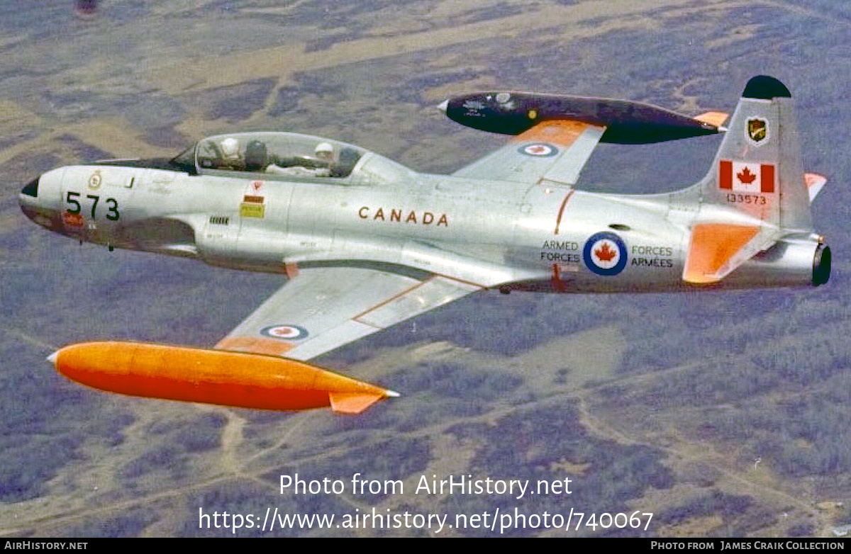 Aircraft Photo of 133573 | Canadair T-33AN Silver Star 3 | Canada - Air Force | AirHistory.net #740067