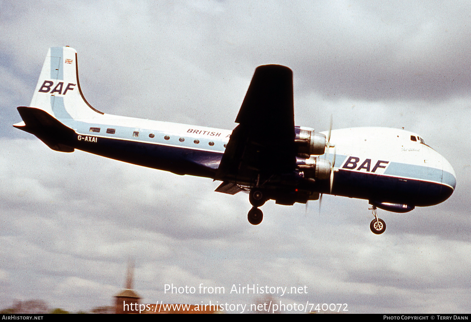 Aircraft Photo of G-AXAI | Aviation Traders ATL-98 Carvair | British Air Ferries - BAF | AirHistory.net #740072