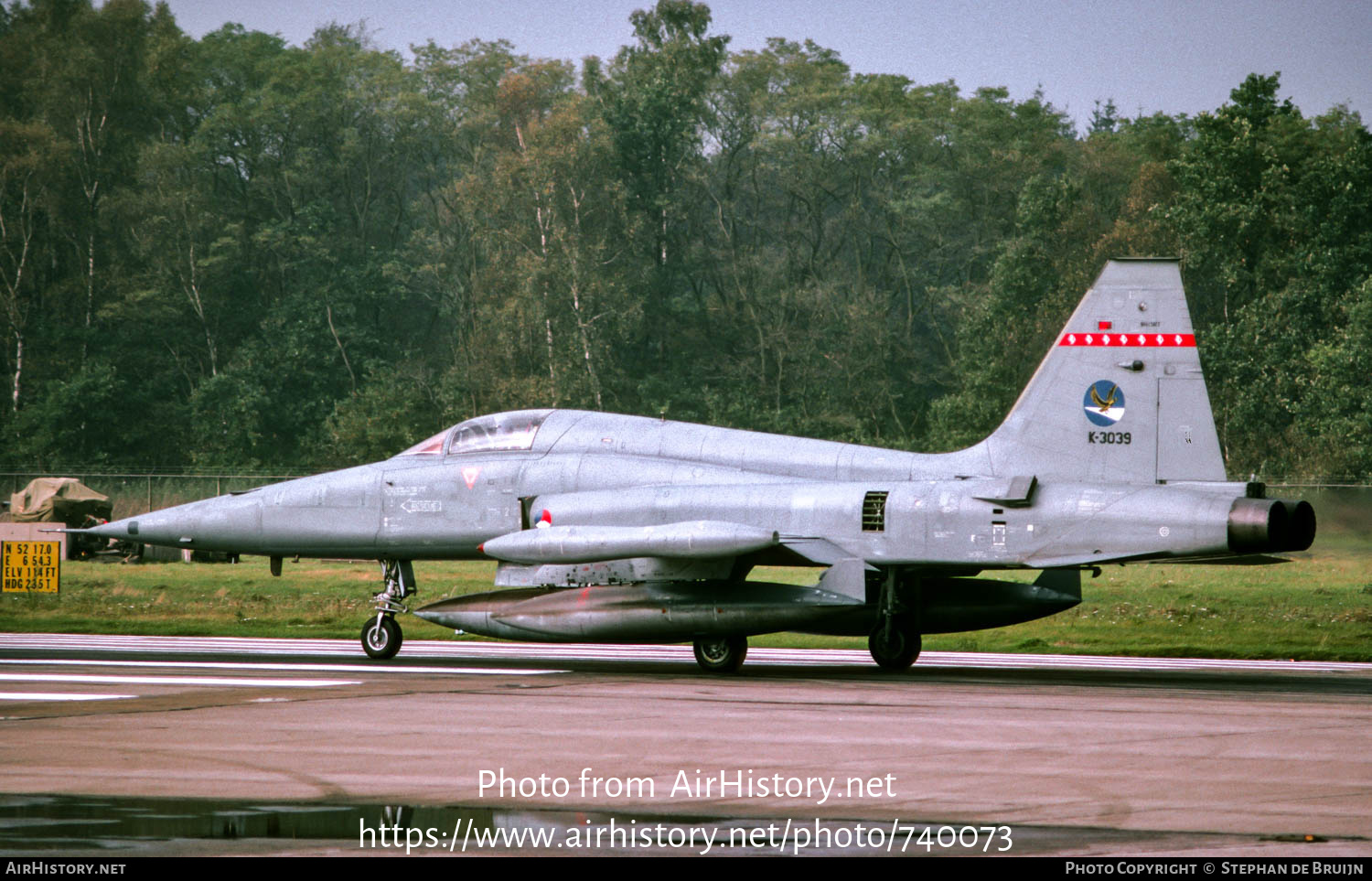 Aircraft Photo of K-3039 | Canadair NF-5A | Netherlands - Air Force | AirHistory.net #740073