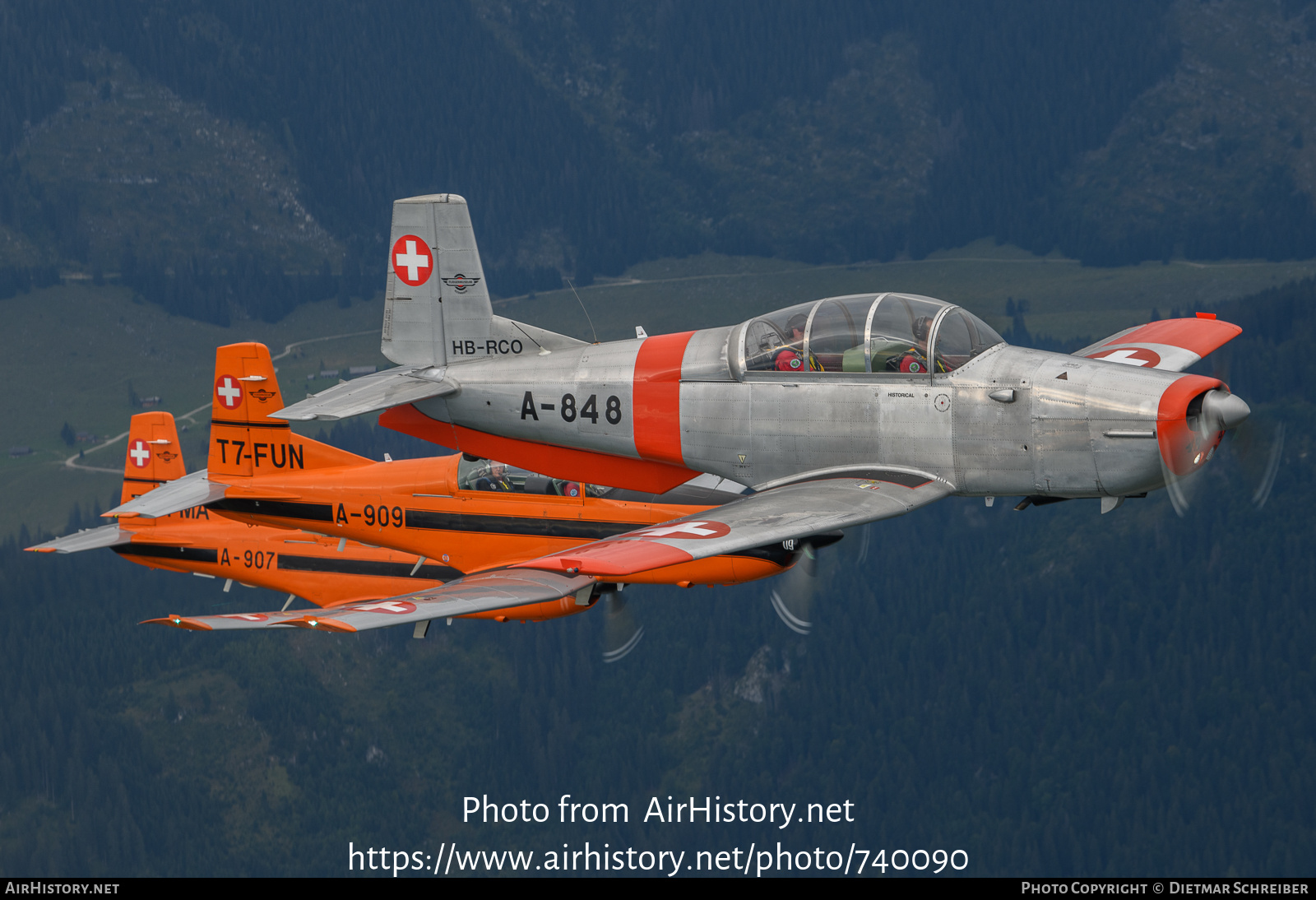 Aircraft Photo of HB-RCO | Pilatus P-3-05 | Switzerland - Air Force | AirHistory.net #740090