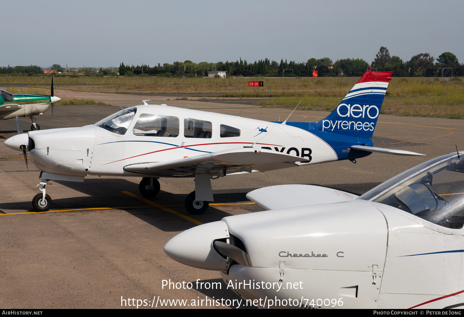 Aircraft Photo of F-BXOB | Piper PA-28R-200 Cherokee Arrow II | Aero Pyrenees | AirHistory.net #740096