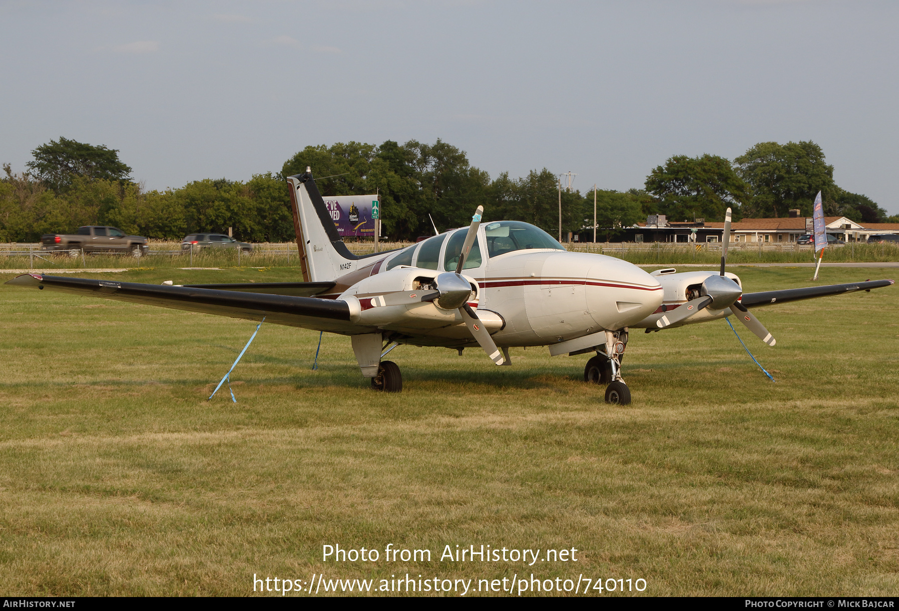 Aircraft Photo of N142F | Beech 95-C55 Baron | AirHistory.net #740110