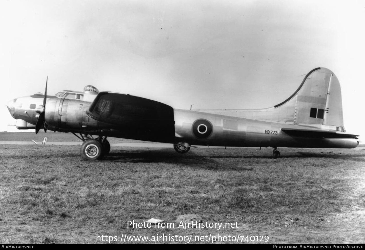 Aircraft Photo of HB773 | Boeing B-17G Fortress B.3 | UK - Air Force | AirHistory.net #740129