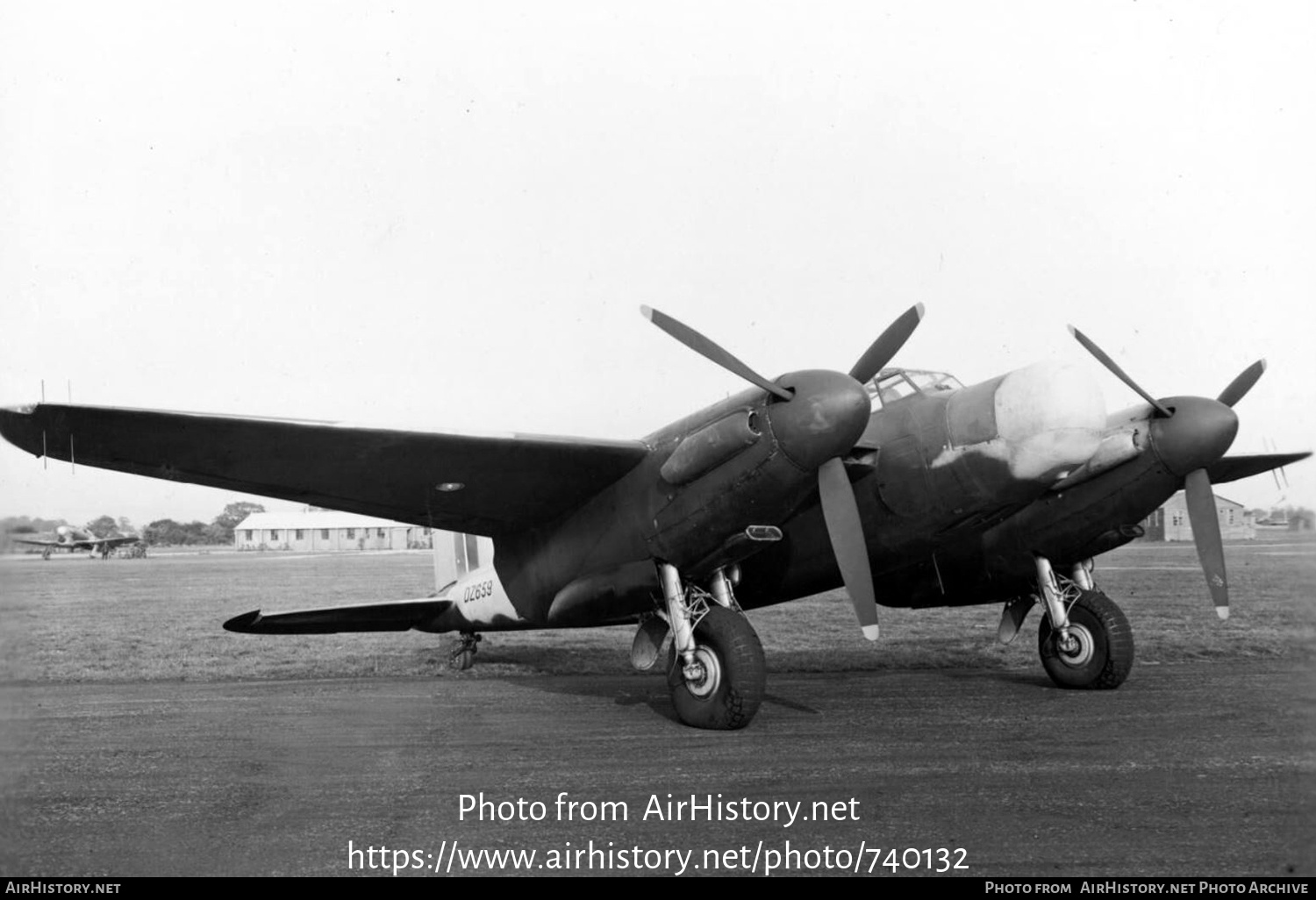 Aircraft Photo of DZ659 | De Havilland D.H. 98 Mosquito NF17 | UK - Air Force | AirHistory.net #740132