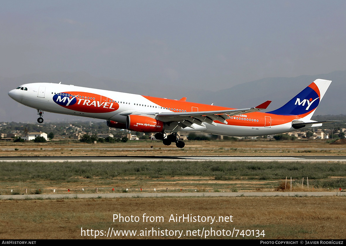 Aircraft Photo of OY-VKI | Airbus A330-343E | MyTravel Airways | AirHistory.net #740134