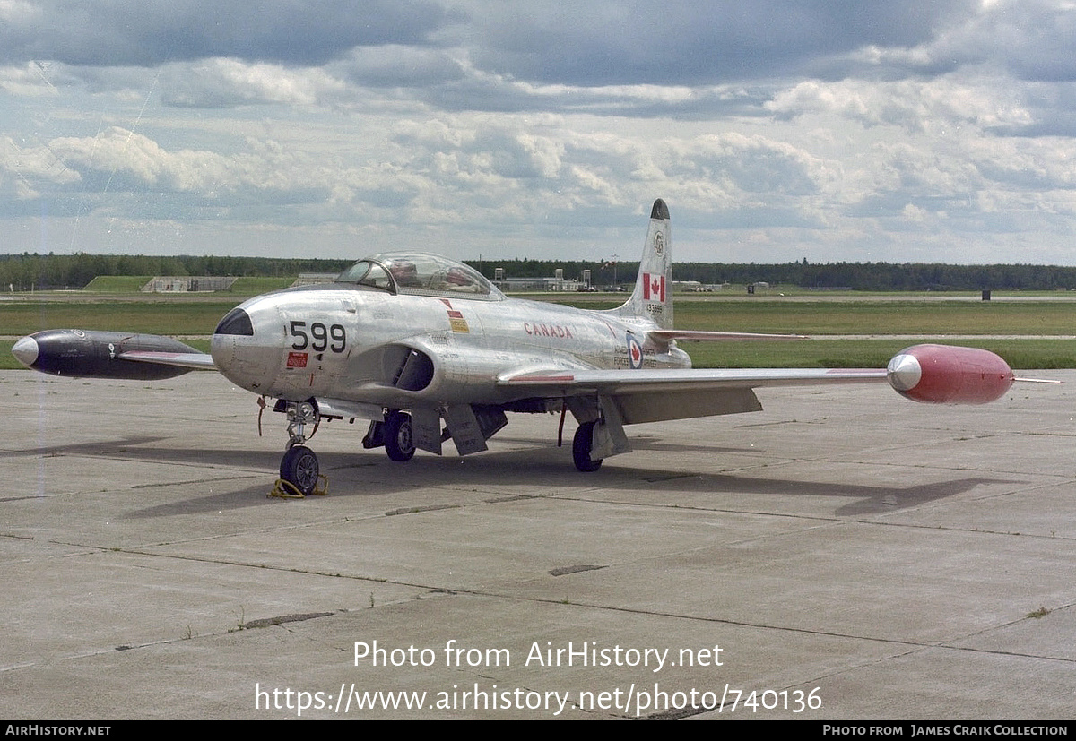 Aircraft Photo of 133599 | Canadair T-33AN Silver Star 3 | Canada - Air Force | AirHistory.net #740136