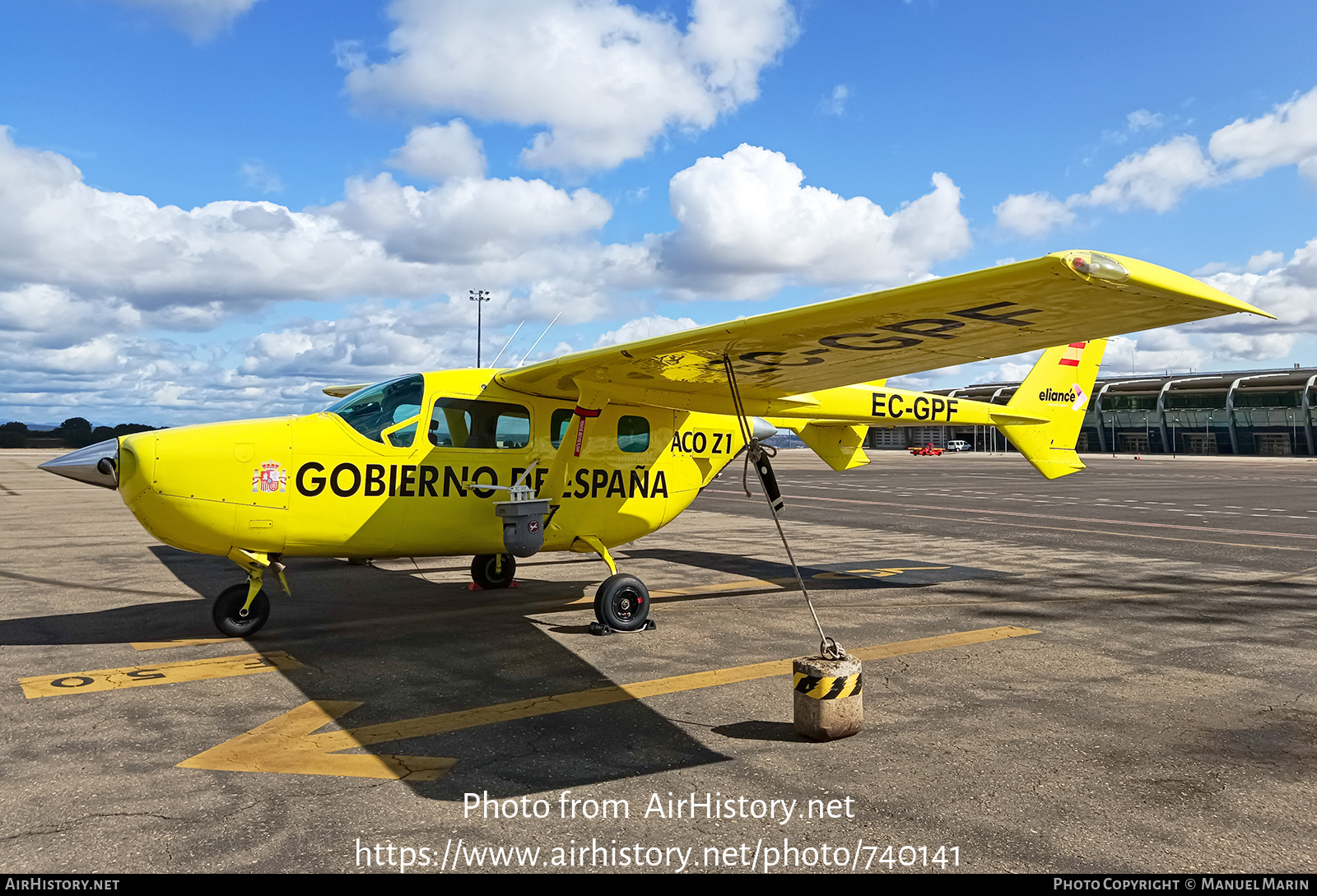 Aircraft Photo of EC-GPF | Reims F337G Skymaster | Eliance | AirHistory.net #740141