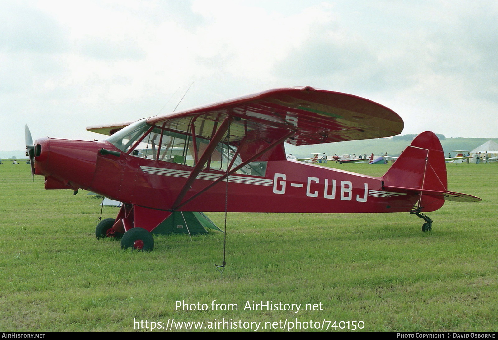 Aircraft Photo of G-CUBJ | Piper PA-18-150 Super Cub | AirHistory.net #740150