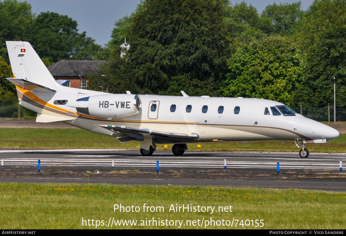 Aircraft Photo of HB-VWE | Cessna 560XL Citation XLS+ | AirHistory.net #740155