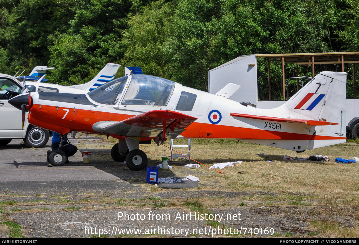 Aircraft Photo of G-BZEP / XX561 | Scottish Aviation Bulldog 120 | UK - Air Force | AirHistory.net #740169