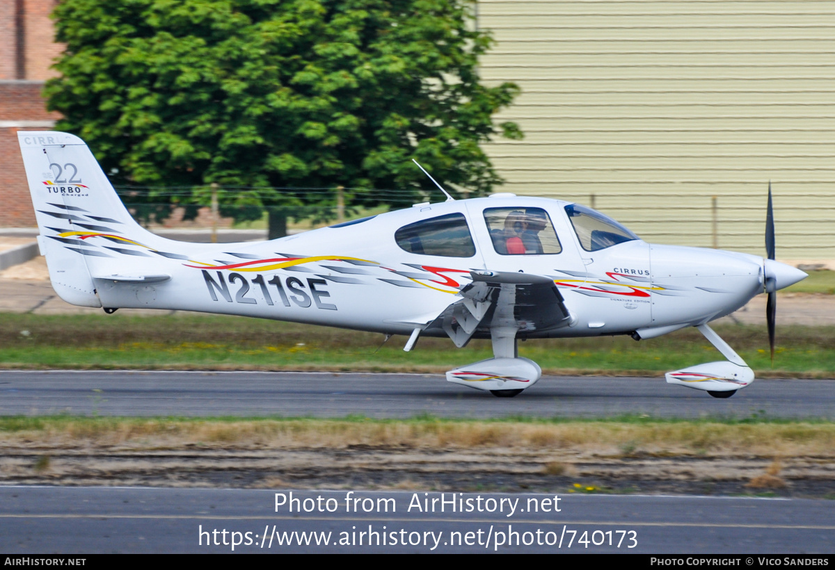 Aircraft Photo of N211SE | Cirrus SR-22 G2-GTS SE Turbo | AirHistory.net #740173