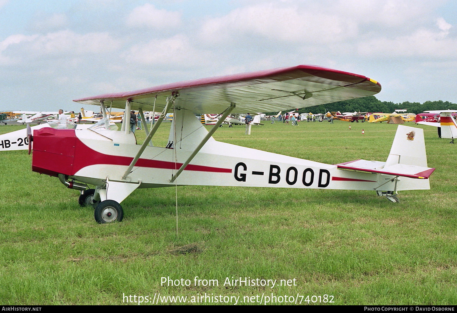 Aircraft Photo of G-BOOD | Slingsby T.31B Motor Cadet III | AirHistory.net #740182