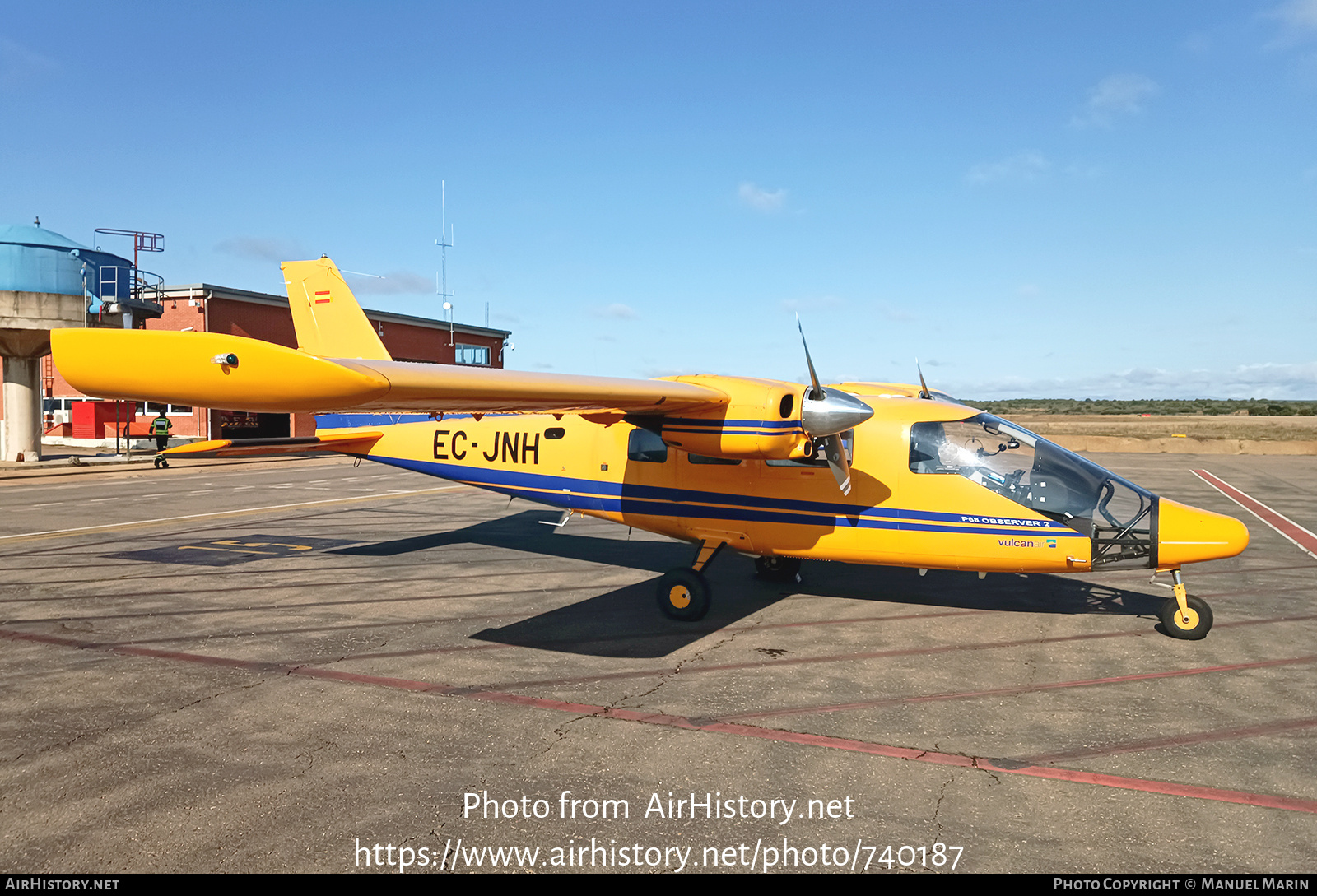 Aircraft Photo of EC-JNH | Partenavia P-68 Observer 2 | AirHistory.net #740187