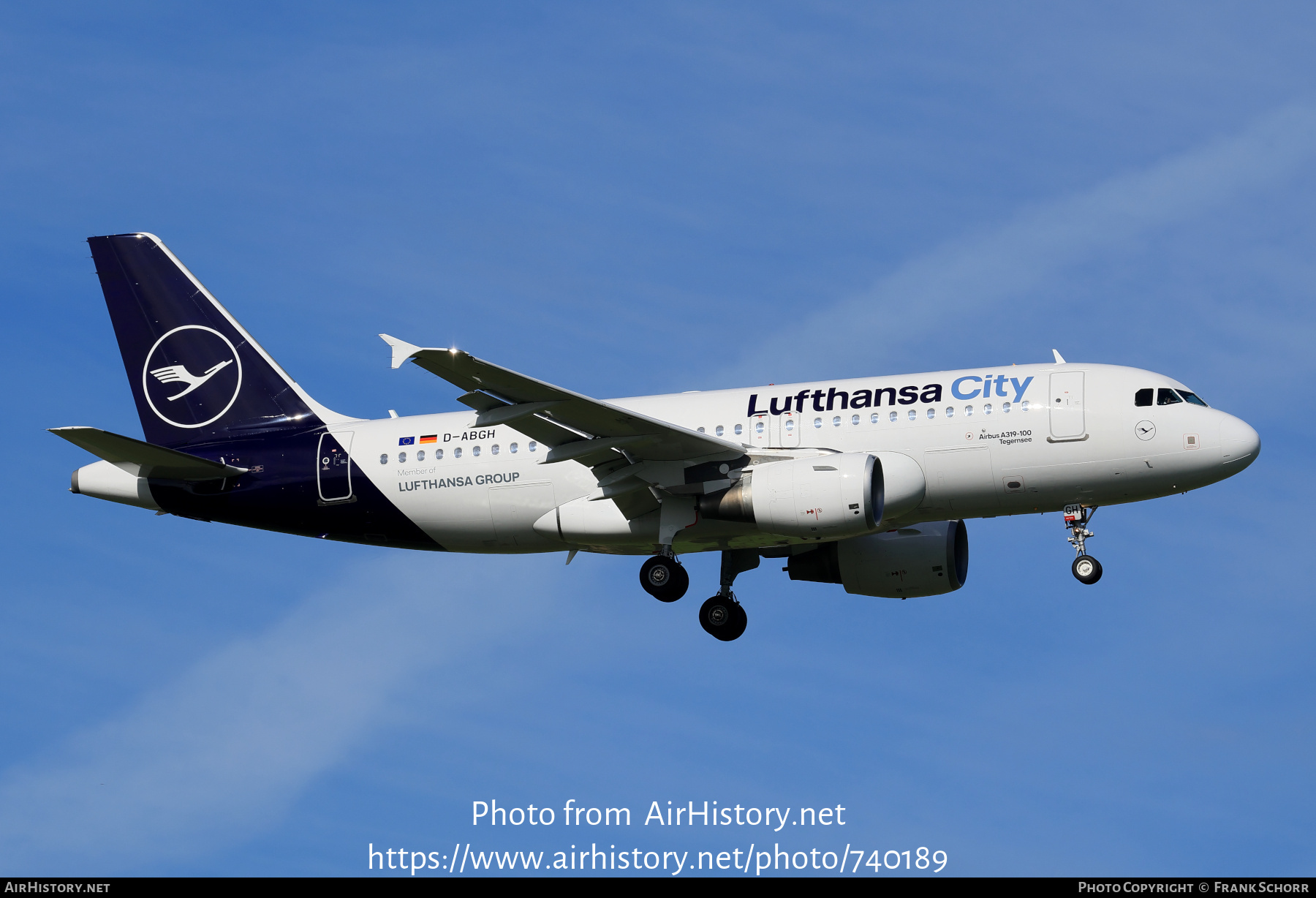 Aircraft Photo of D-ABGH | Airbus A319-112 | Lufthansa City | AirHistory.net #740189