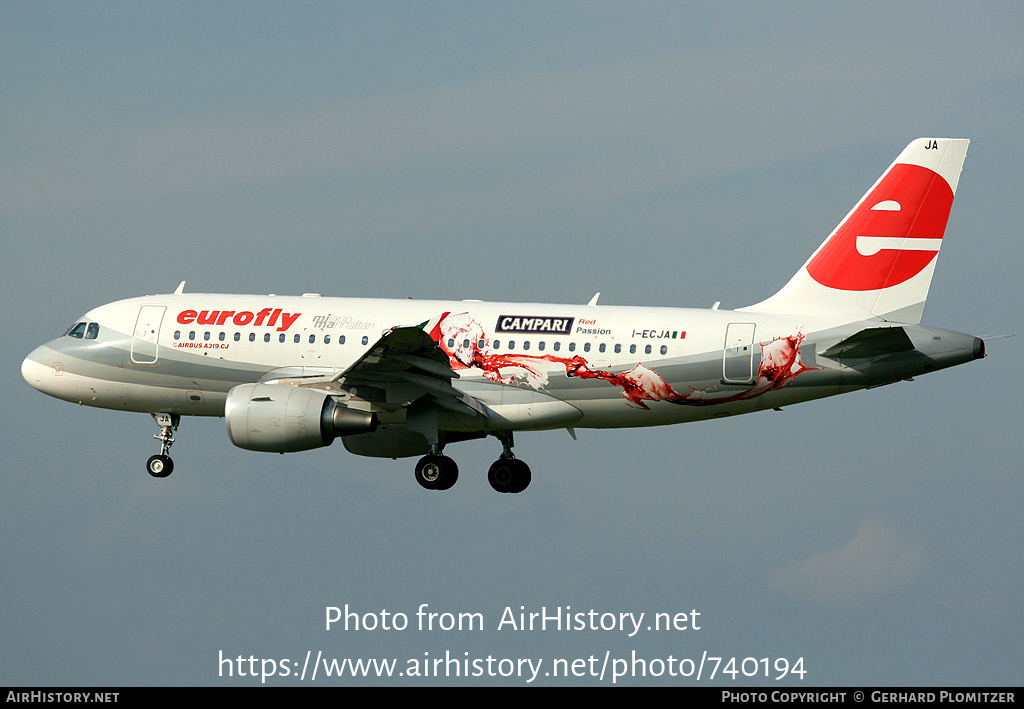 Aircraft Photo of I-ECJA | Airbus A319-115LR | Eurofly | AirHistory.net #740194