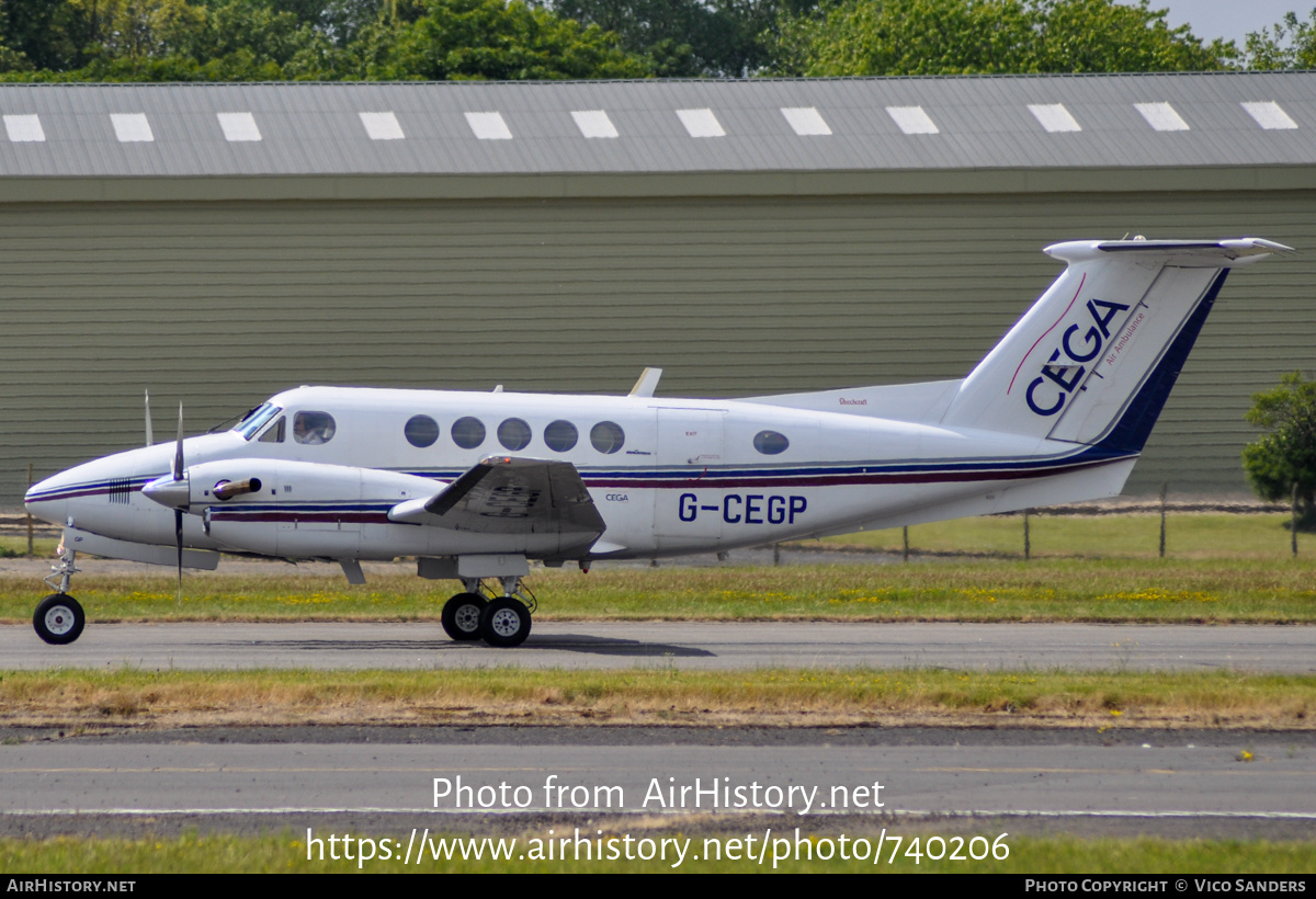 Aircraft Photo of G-CEGP | Beech 200 Super King Air | Cega Air Ambulance | AirHistory.net #740206